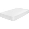 Single Fitted Sheet White - Deep Fitted Single Sheet -