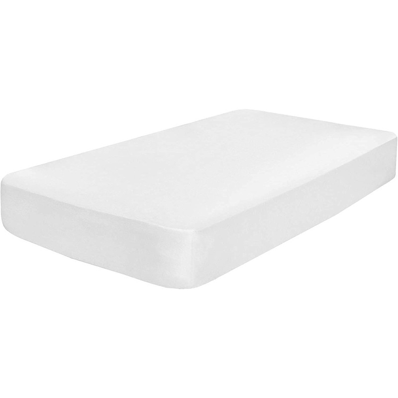 Single Fitted Sheet White - Deep Fitted Single Sheet -