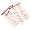 BESPORTBLE 3 Sheets Brow Lamination Realistic Eyebrow Sticker Kit Easy