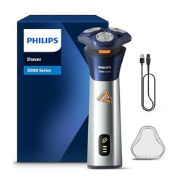 Philips Afeitadora Eléctrica Serie 3000 con Modo Regular y Sensible