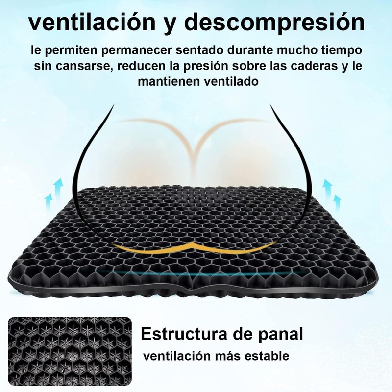 Cojines Para Silla, Cojín Para Silla De Oficina Silicon Transpirable
