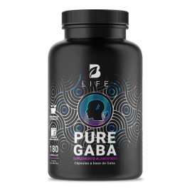 B-Life Pure GABA | Relajación Natural | 180 cápsulas de 500 mg