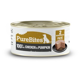PureBites Chicken & Pumpkin Pates for Dogs, only 2 Ingredients, case of 12