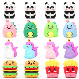 VICHOS Lehnwort Pencil Sharpener Guest Gift for Party Bags Children's Birthday Party 5 6 7 8 9 10 Years, Give Aways Children's Birthday Party Favours for Children, 16 Pieces