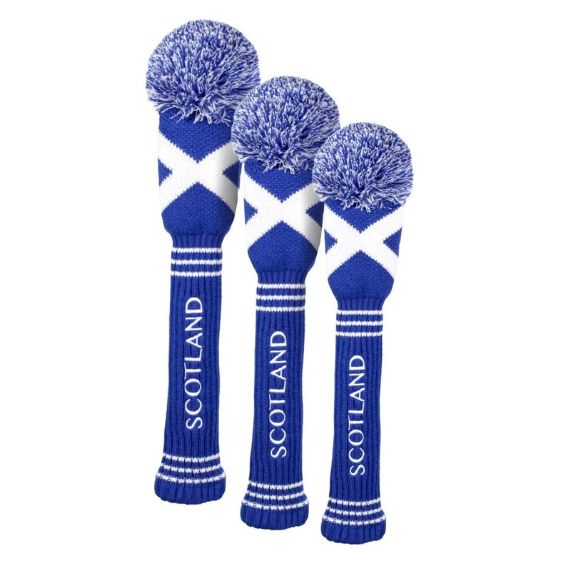 Asbri Golf Pom Fairway Head Cover - Scotland