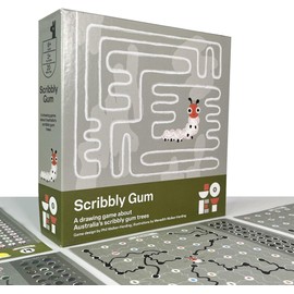 Joey Games | Scribbly Gum | Ages 6+ | Board Game | A Drawing Game About Australia’s scribbly Gum Trees