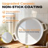 UPGRADED 16" Hybrid Pizza Steel, Lightweight, Fast & Even Heating,
