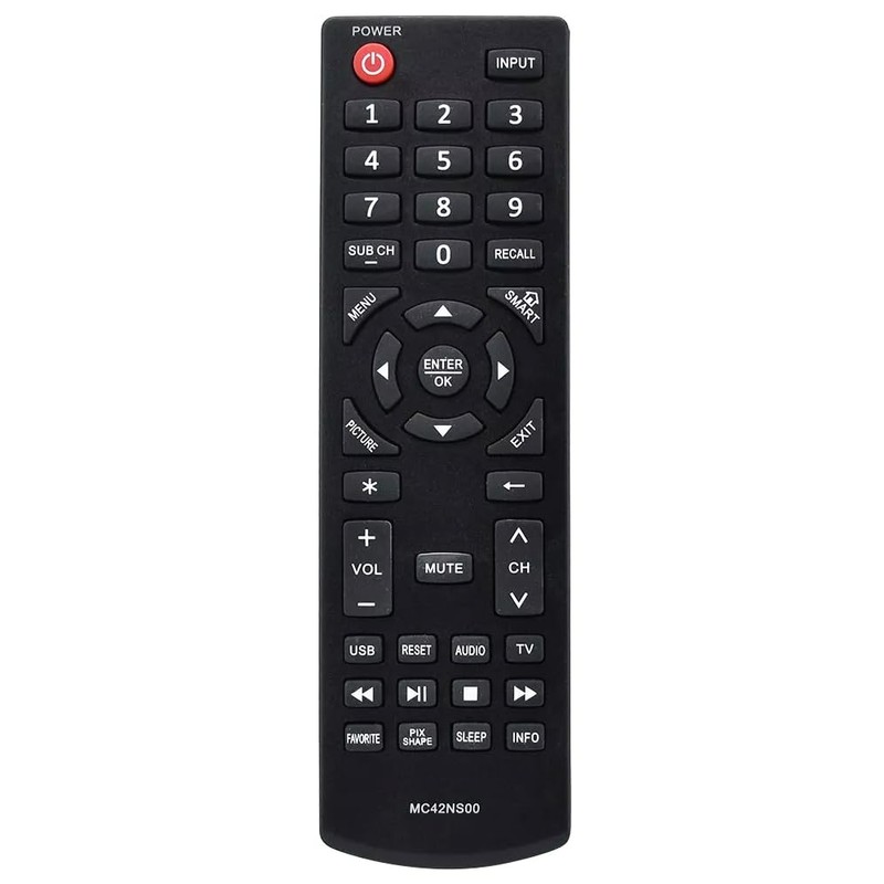 MC42NS00 Remote Control Replacement for Sanyo LED LCD HDTV TV