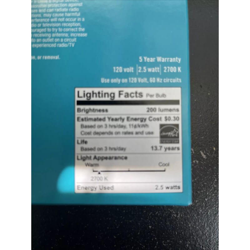 Eco-Smart EcoSmart 25-Watt Equivalent B11 Dimmable E12 Candelabra ENERGY STAR