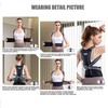 JS&KeJi Posture Corrector Back Straightener for Men and Women Improves