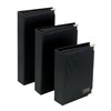 Kenro Black Textured Photo Album with Silver Corners for 200