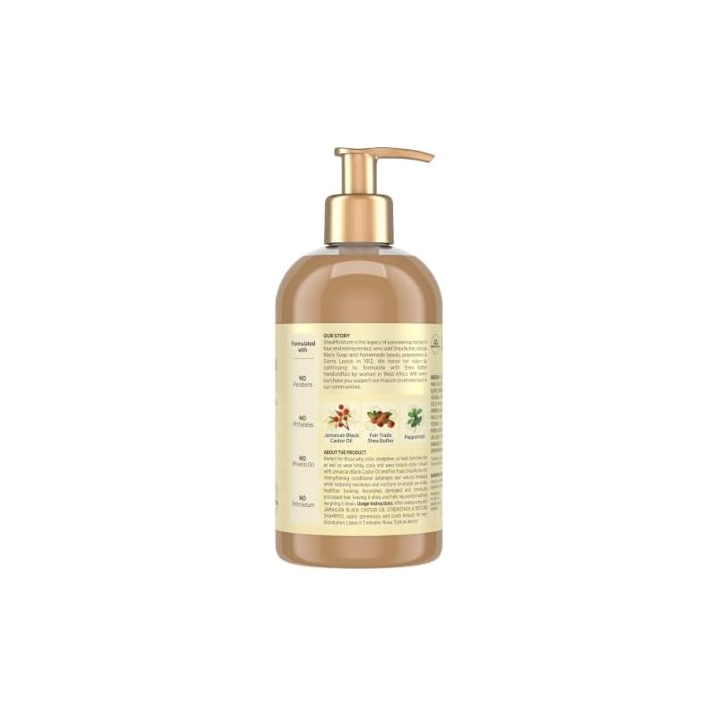 Jamaican Black Castor Oil Conditioner – Shea Moisture Strengthen &
