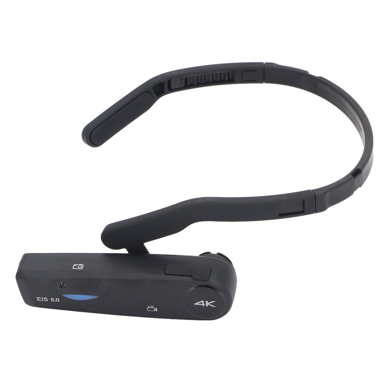 EP6 PLUS 4K Head Mounted Camera Wearable Video Camera 30FPS
