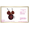 JUEGO DE COLLAR Y ARETES ARTESANALES (Greca)