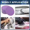 INFINAUTO Sanding Discs, 3inch 80 Grit Automotive Repair Round Hook