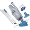 KOKIDO (2025) Rechargeable Handheld Pool Vacuum, Aluminum Pole and 2