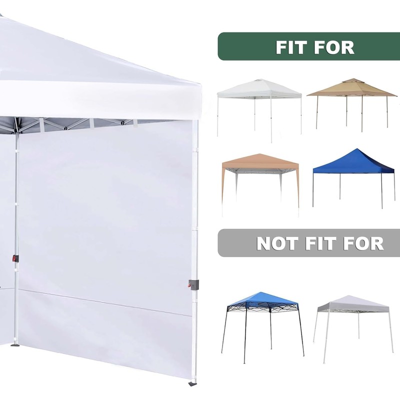 SCOCANOPY Sidewalls 12x12ft Complete Closure Sunwalls for Most 12x12 Canopy