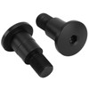 2PCS Motorcycle Handlebar Bar End Mirror Adapters M16 Thread Aluminum