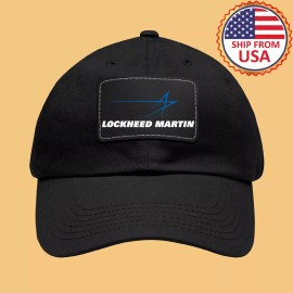 Syarifbay Lockheed Martin Military Aircraft Dad Hat with Leather Patch