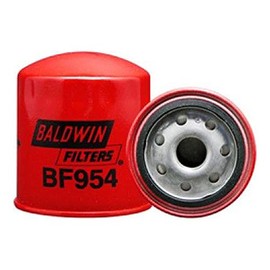 Baldwin Filters Fuel Filter, 3-7/16 x 3-1/16 x 3-7/16 In, Red