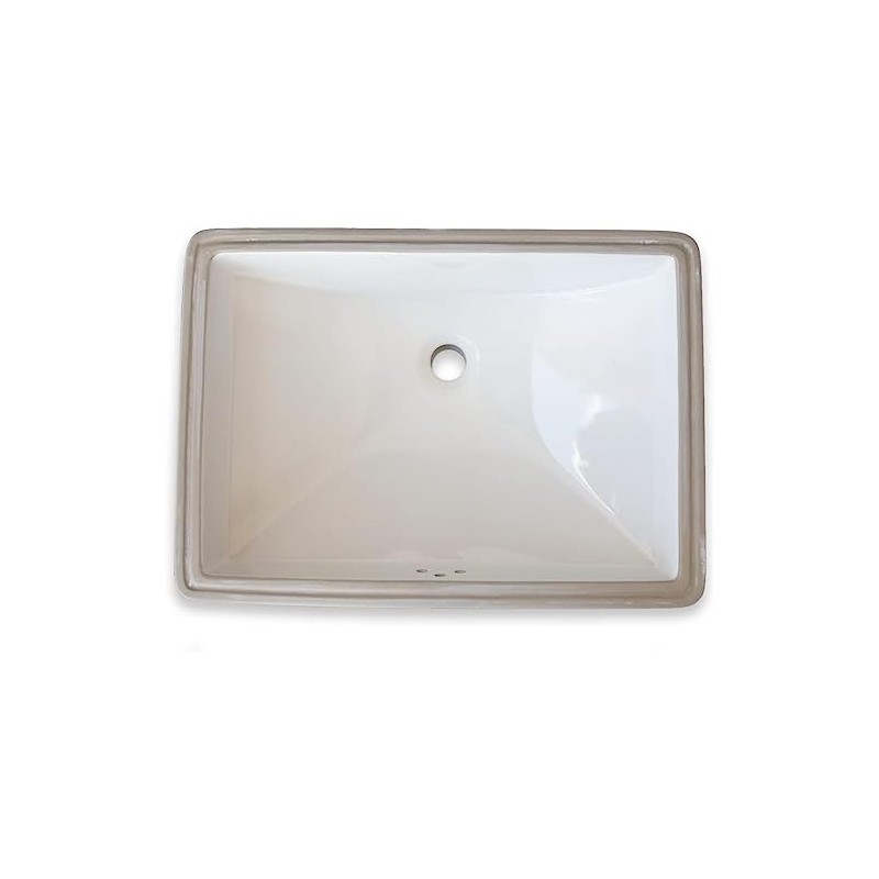 Wells Bathroom Sinkware 22-inch Rectangular Undermount Single Bowl Bathroom vessel