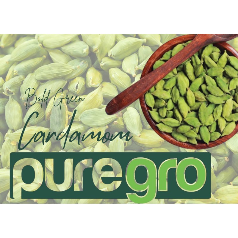 Whole Green Cardamom (Puregro) 50g
