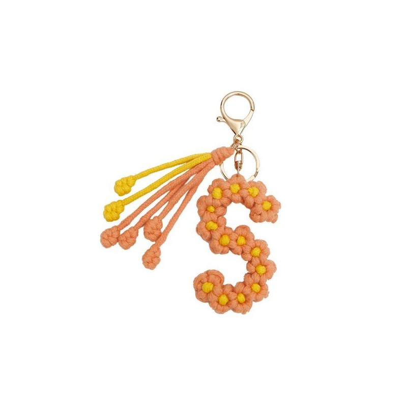 Lala 수공예 이니셜 참장식 (LALA2BA058) Handcrafted Initial Charm Decoration (LALA2BA058)