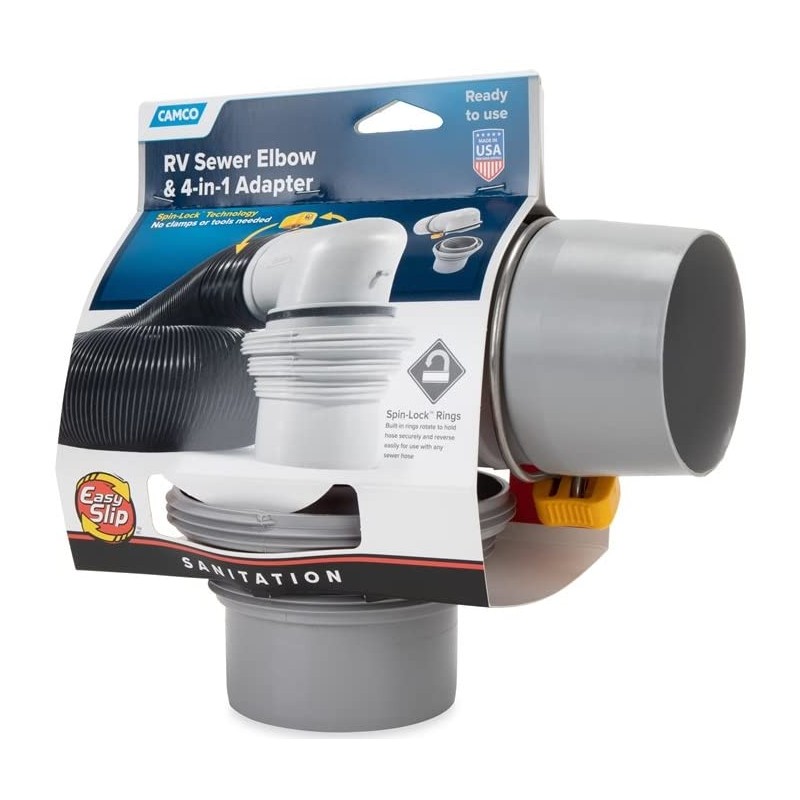 SEWER ADAPTR 4IN1 W/EL