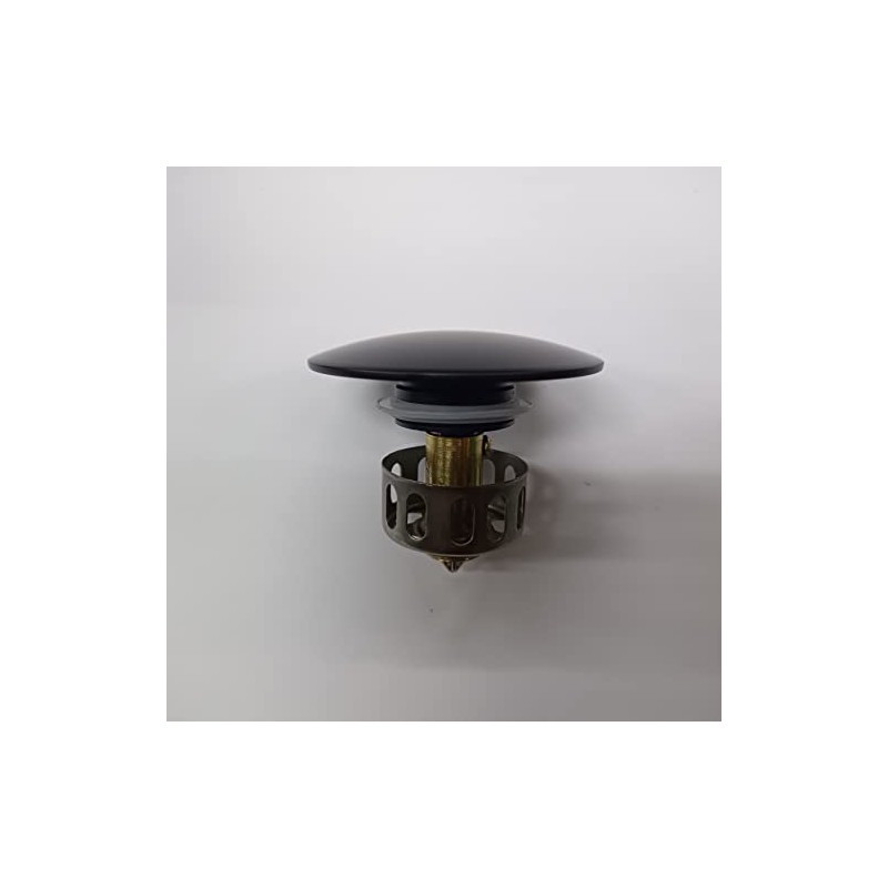 KES Bathroom Sink Drain Stopper Replacement Matte Black, S2013-Kit-BK