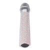Shiny Decorative Microphone Case, Glitter Crystal Microphone Case, Sparkling Wireless