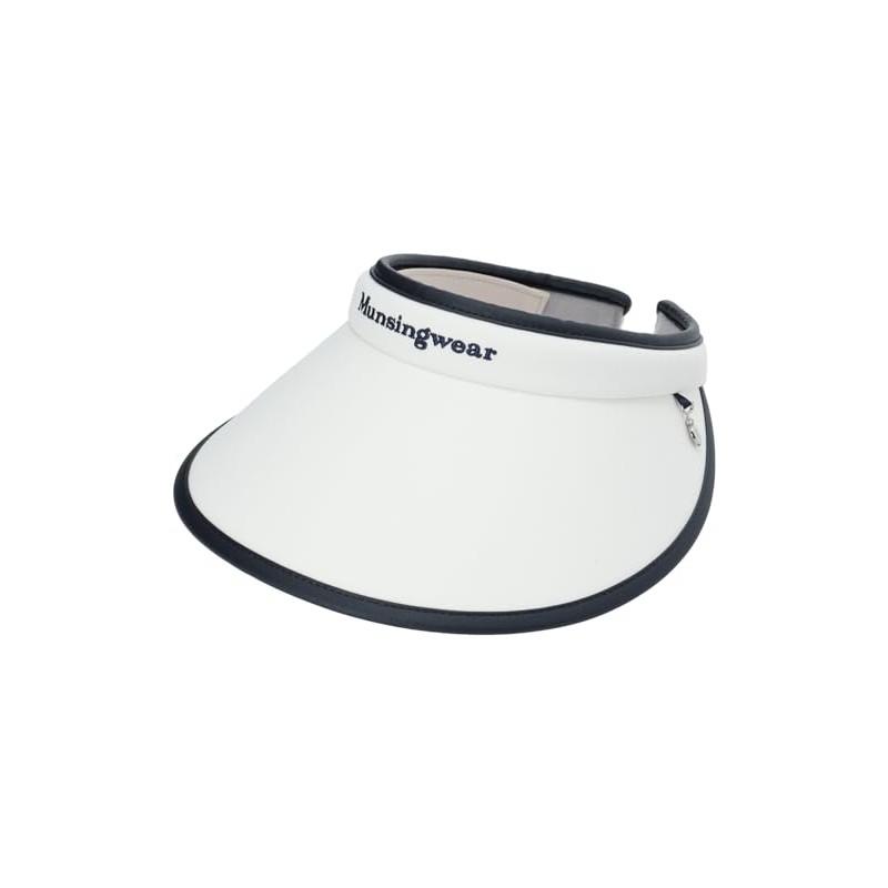 Muning Wear MGCXJC51W Women's Clip Visor, Wide Brim, Sun Protection,