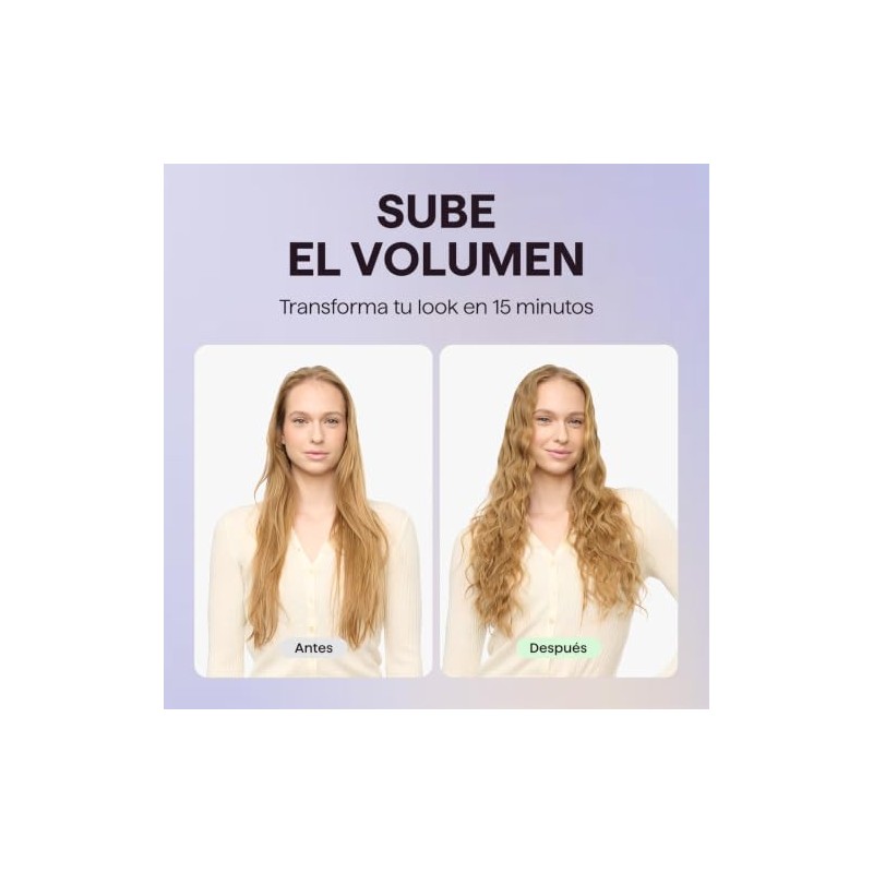 Wavytalk Power Wave, Waflera Para Cabello, Ondulador De Cabello