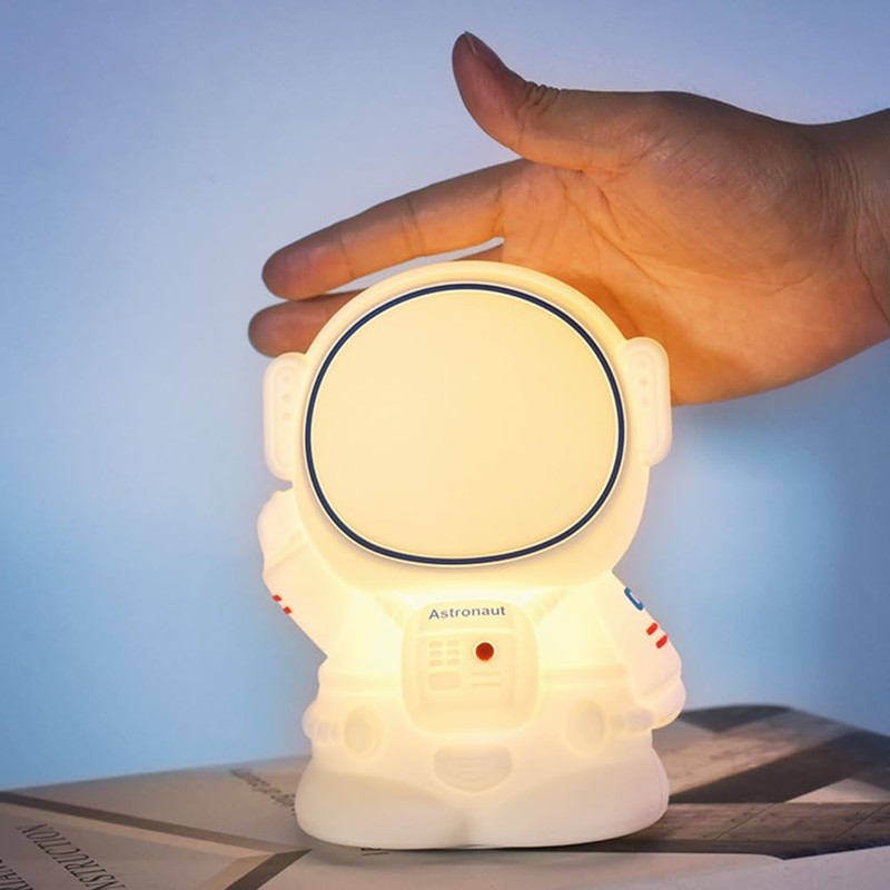 ANJOGIFT LED Night Light Cute 7Color Shift Astronaut Night Light