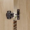 Magnetic Door Stopper Lock Damper Buffer for Cabinets & Wardrobes Fixed Bronze SE01163 100ea