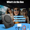 Kathring Slim Under-Seat Subwoofer, 600w Powered Car Truck Sub with