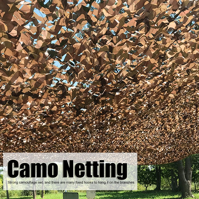 Camo Netting Blinds Camouflage SunShade Tarp Mesh Net for Camping