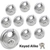 Master Lock - (10) Keyed Alike Stainless Steel Trailer and