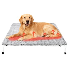 Clysee Self Warming Dog Bed Self Heated Mat Medium Large Dog Pad Extra Warm