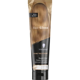 Schwarzkopf - Hair Gloss Hair Colour - Shine Care - Colour Restoration - Detangles Instantly - Temporary Hair Colour - Nourishing Coconut Oil - Beige Blonde - 150ml