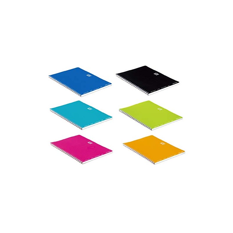 Kokuyo Soft Ring Notebook, Ruled with Dots, A5, 6 Color