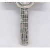 GTBITALY 10.674.31 ms Cross of Saint Benedict Silver with Mosaic