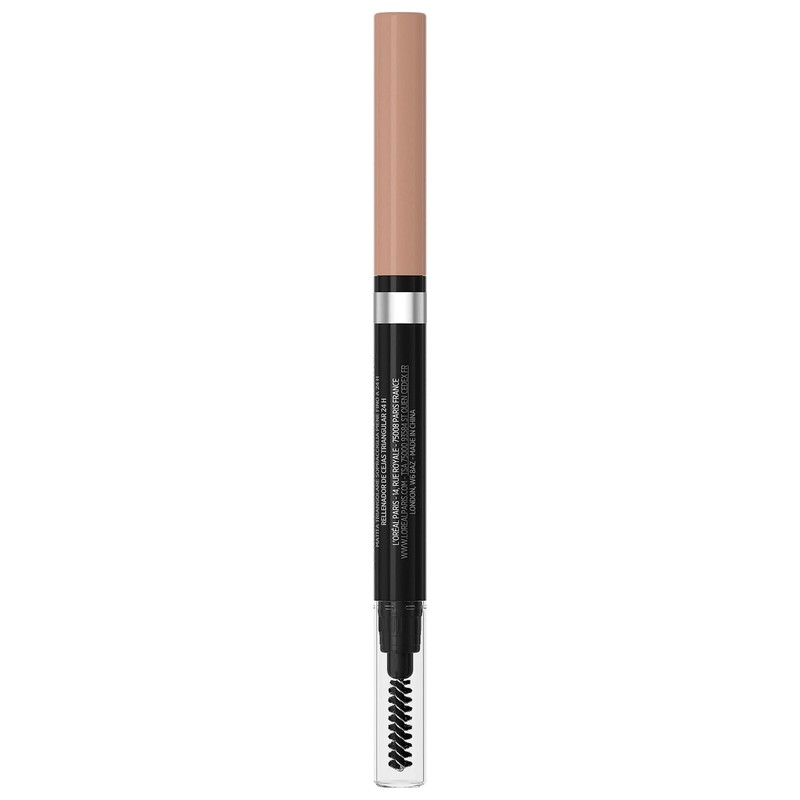 L'Oréal Paris Eyebrow Pencil with Rotating Triangle Tip for Defined