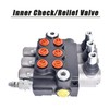 findmall 3 Spool 11GPM 3600PSI Hydraulic Directional Control Valve, SAE