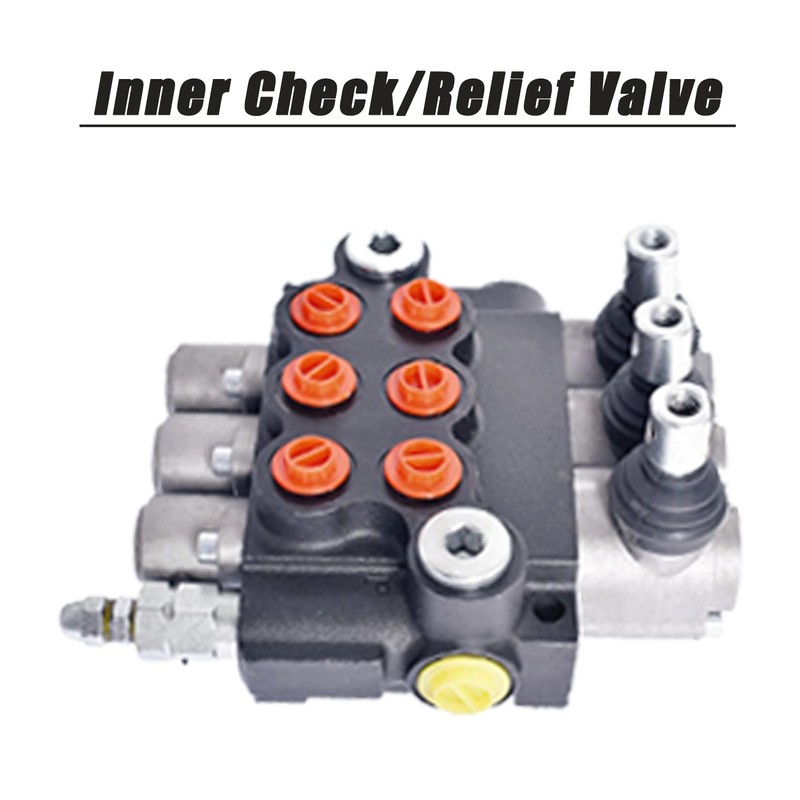 findmall 3 Spool 11GPM 3600PSI Hydraulic Directional Control Valve, SAE