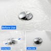 Bathroom Sink Pop Up Drain Kit Vessel Push Button Drain
