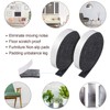 Zonon 4 Rolls 1/2 x 240 Inch Felt Strips with