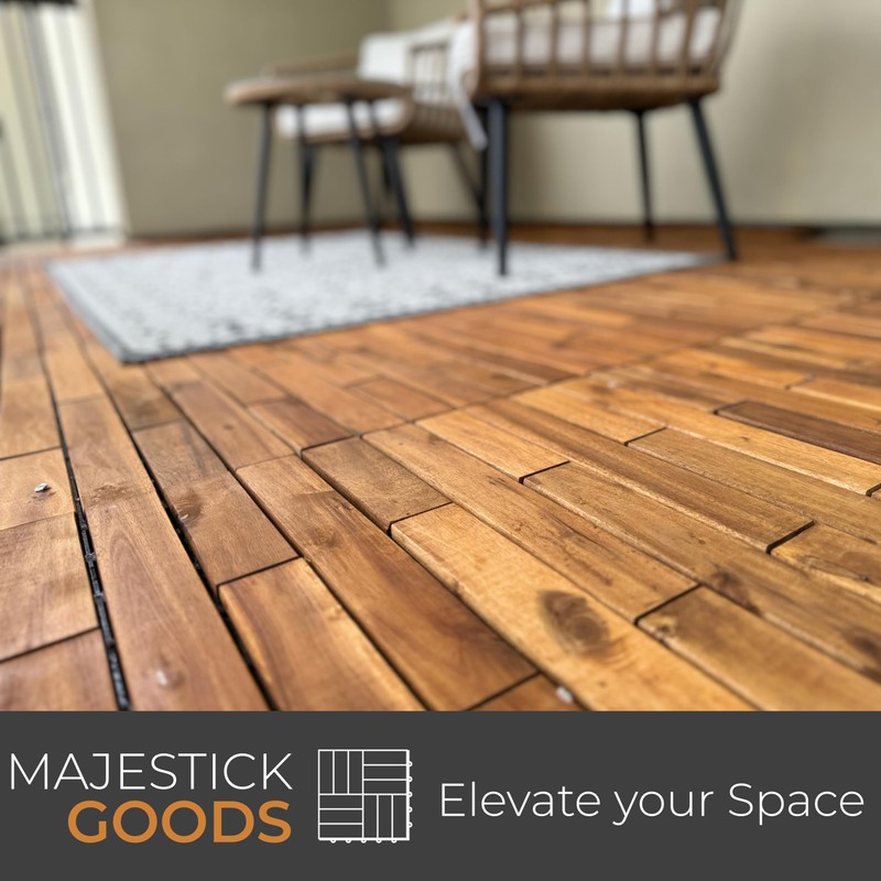Interlocking Deck Tiles 24 x 12 Long Boards Snap Together