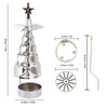 Spinning Candle Holder Rotating Candlestick Set for Romantic Wedding Christmas