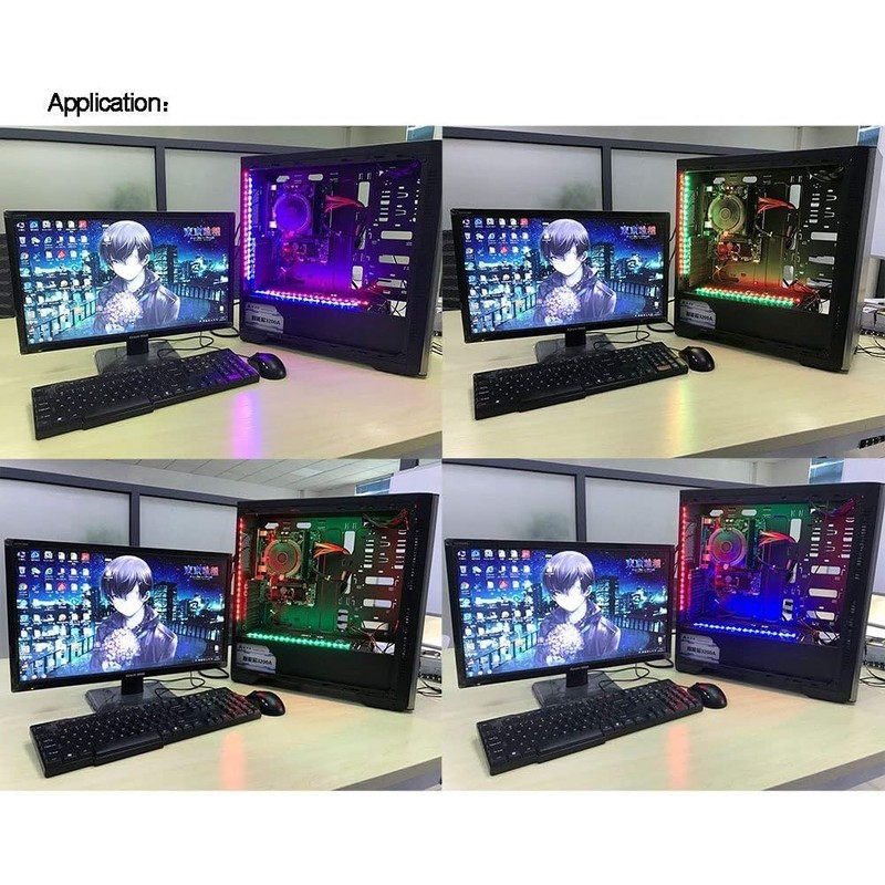 DS White LED Strip LED Strip Computer Lighting Magnetic Light