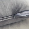 Miulee Set of 2 Velvet Cushion Covers, Flange, Wrapped Edge
